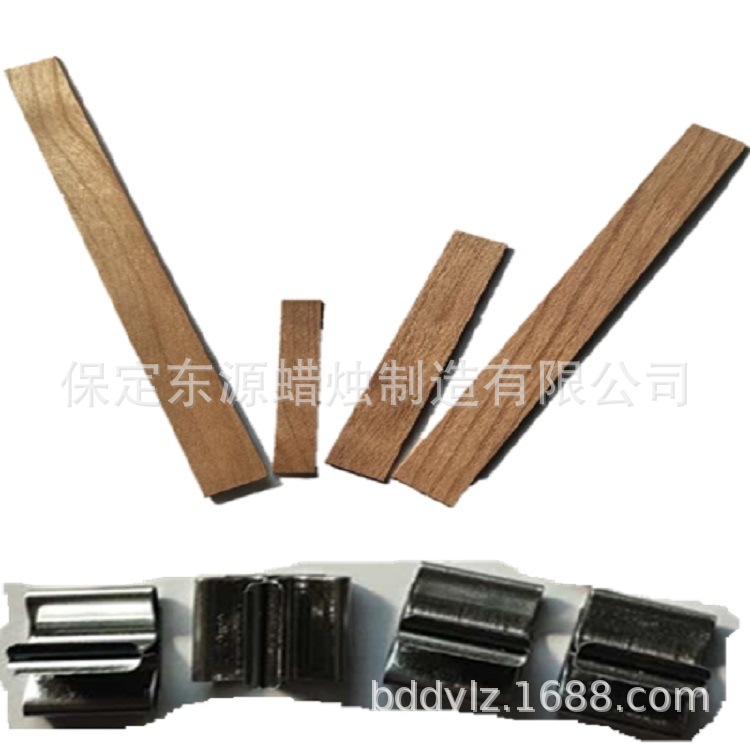 Chihua 0,5mm sola pieza madera vela núcleo DIYwoodwick frijol cera planta Palma cera madera núcleo Fuente de la fábrica