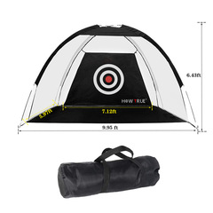 Manufacturer's Golf Driving Net Portable Large Target Cloth Driving Cage Golf Tent Practice Net