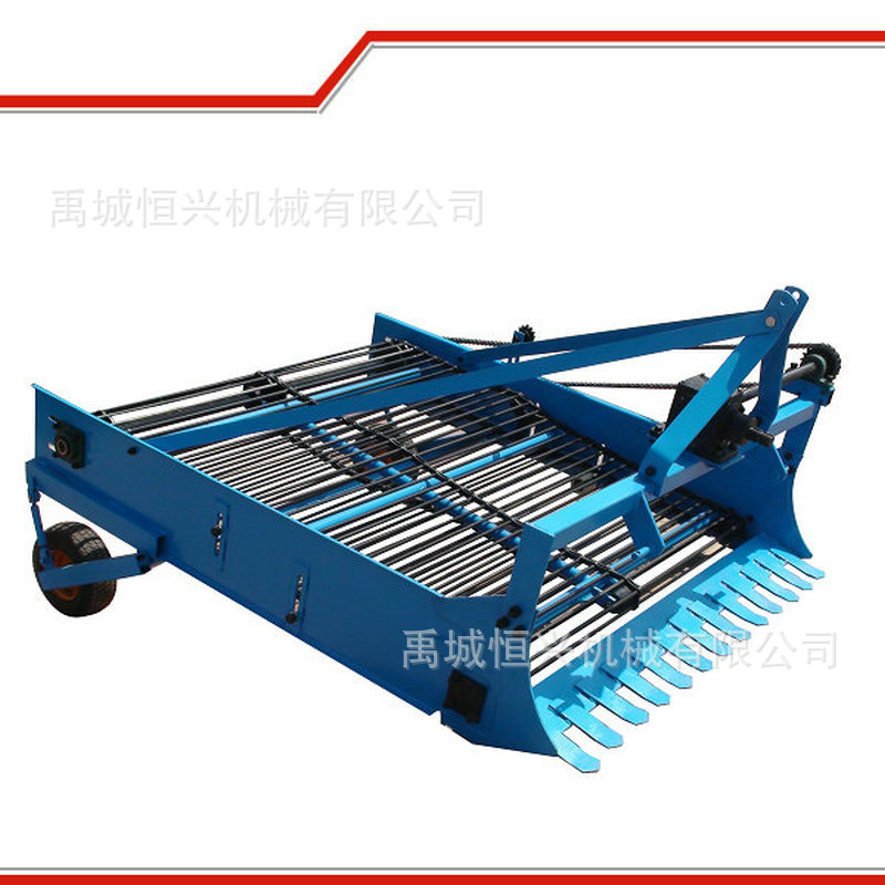 大量供应收获机械 单行PTO传动土豆收获机2行