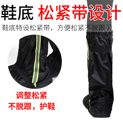 Sandproof shoe covers for desert hiking: non-slip, extra-thick, durable Oxford fabric, safety-grade long-tube design, waterproof, and dustproof protective footwear accessories