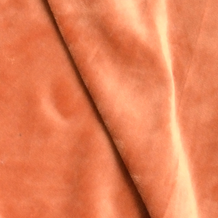 冬季保暖爆款针织真超柔银狐绒200克现货面料复合水貂绒代客复合