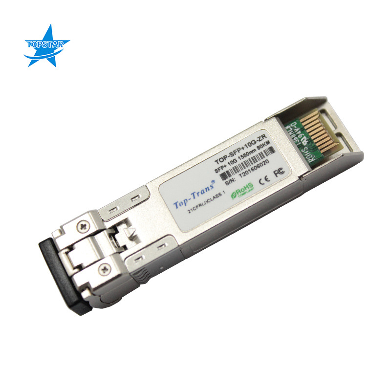 供应TOP-SFP+10G-ZR 10G-80km 单模 1550nm  兼容各大品牌