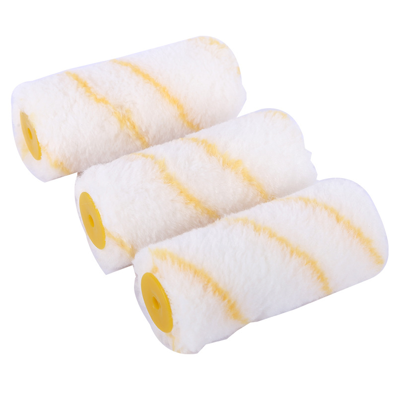 Auto-producido y auto-vendido mini rodillo de esquina coreano de cuatro pulgadas cepillo de pintura extraíble pequeño pulgar cabeza del cepillo