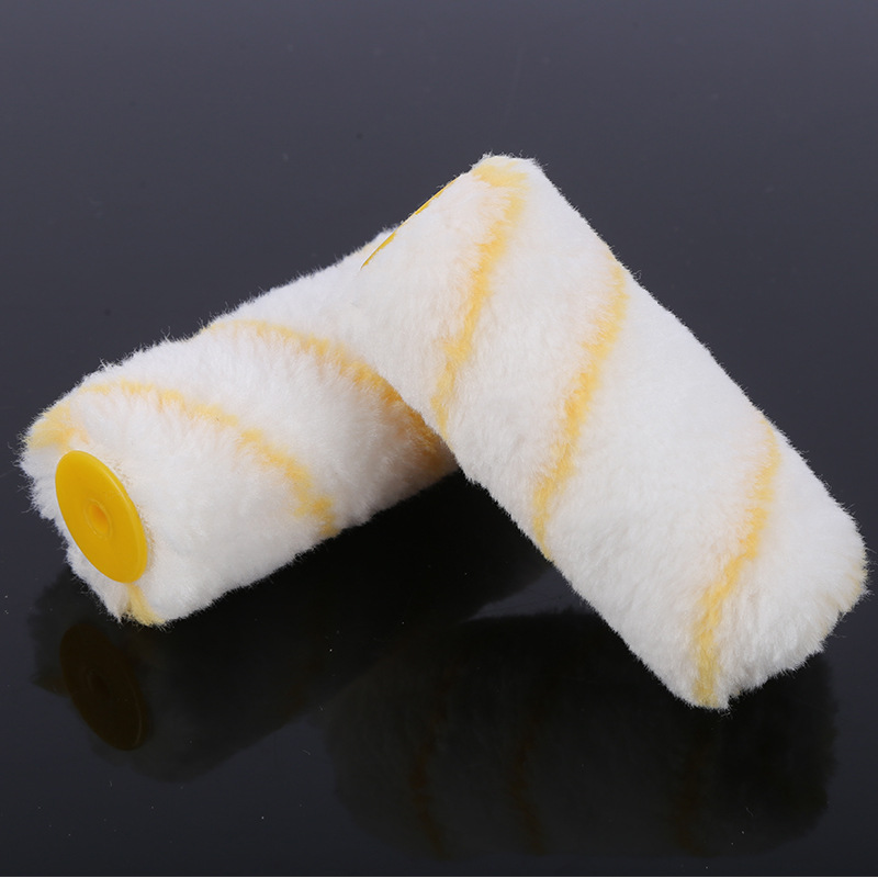 Auto-producido y auto-vendido mini rodillo de esquina coreano de cuatro pulgadas cepillo de pintura extraíble pequeño pulgar cabeza del cepillo