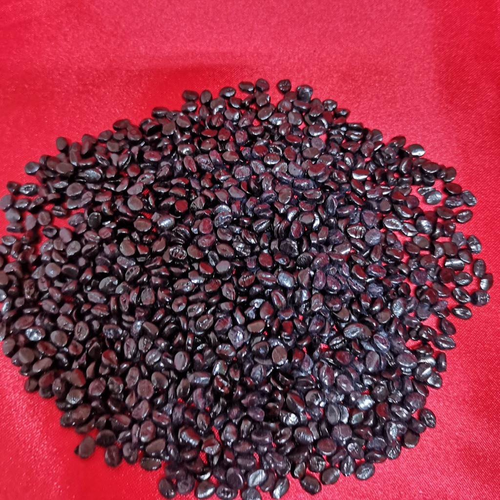 好光好浓度黑色母透明黑粉吹膜线材塑料用无载体PE