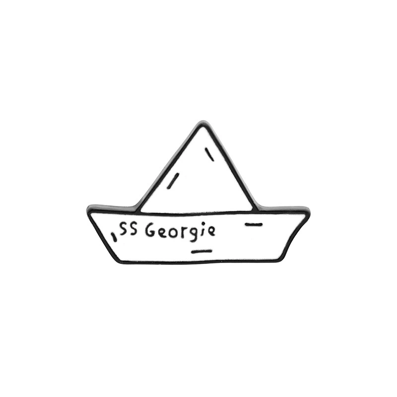 Южчия Ювелри Европа и США TEMU новая креативная SS Georgie George's Ship Toys Torter Federation Boat брошь точка точка