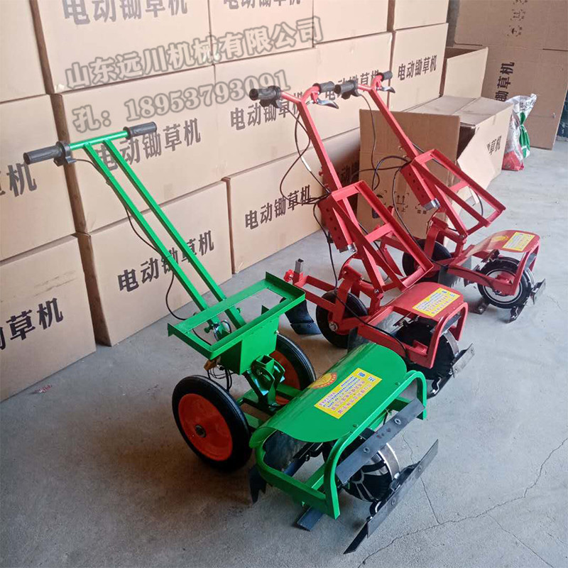 电动割草机 手推式果园锄草机 农用割草开沟一体机 玉米地除草机