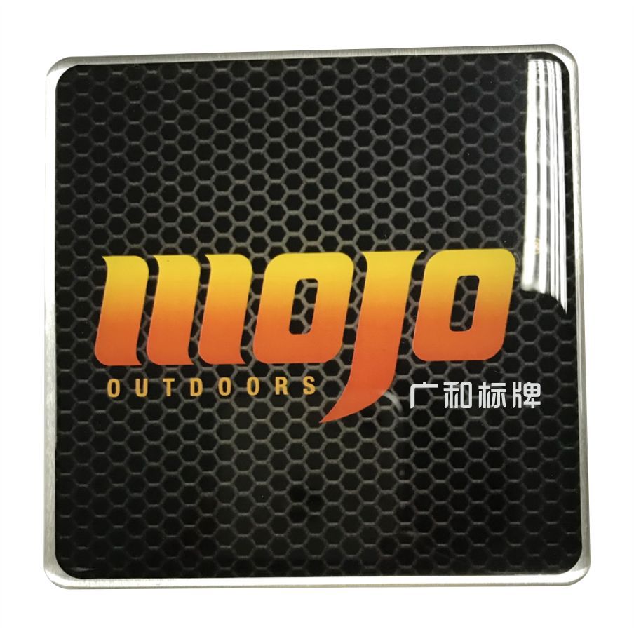 供应水龙头滴胶洁具标牌滴胶卫浴铭板滴胶标牌环保耐黄