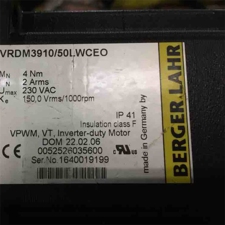 供应德国berger lahr 百格拉  VRDM3910/50LWCEO