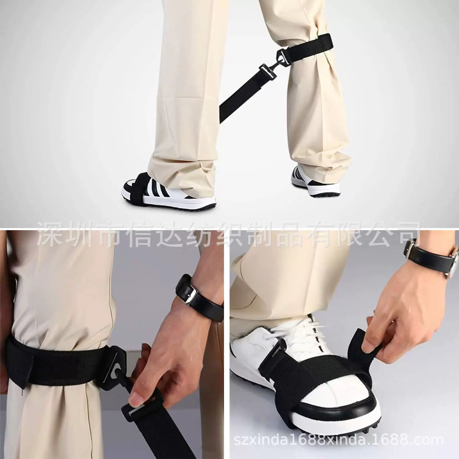 Golf clubs, correction bondage, practice for training, clips included