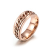 Chain, golden ring stainless steel, Amazon, pink gold