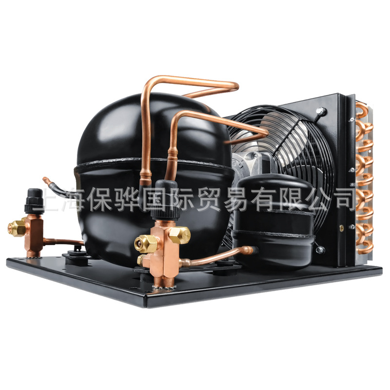 风冷全封闭活塞冷凝机组根据客户实际应用合理配置，提供冷凝方案