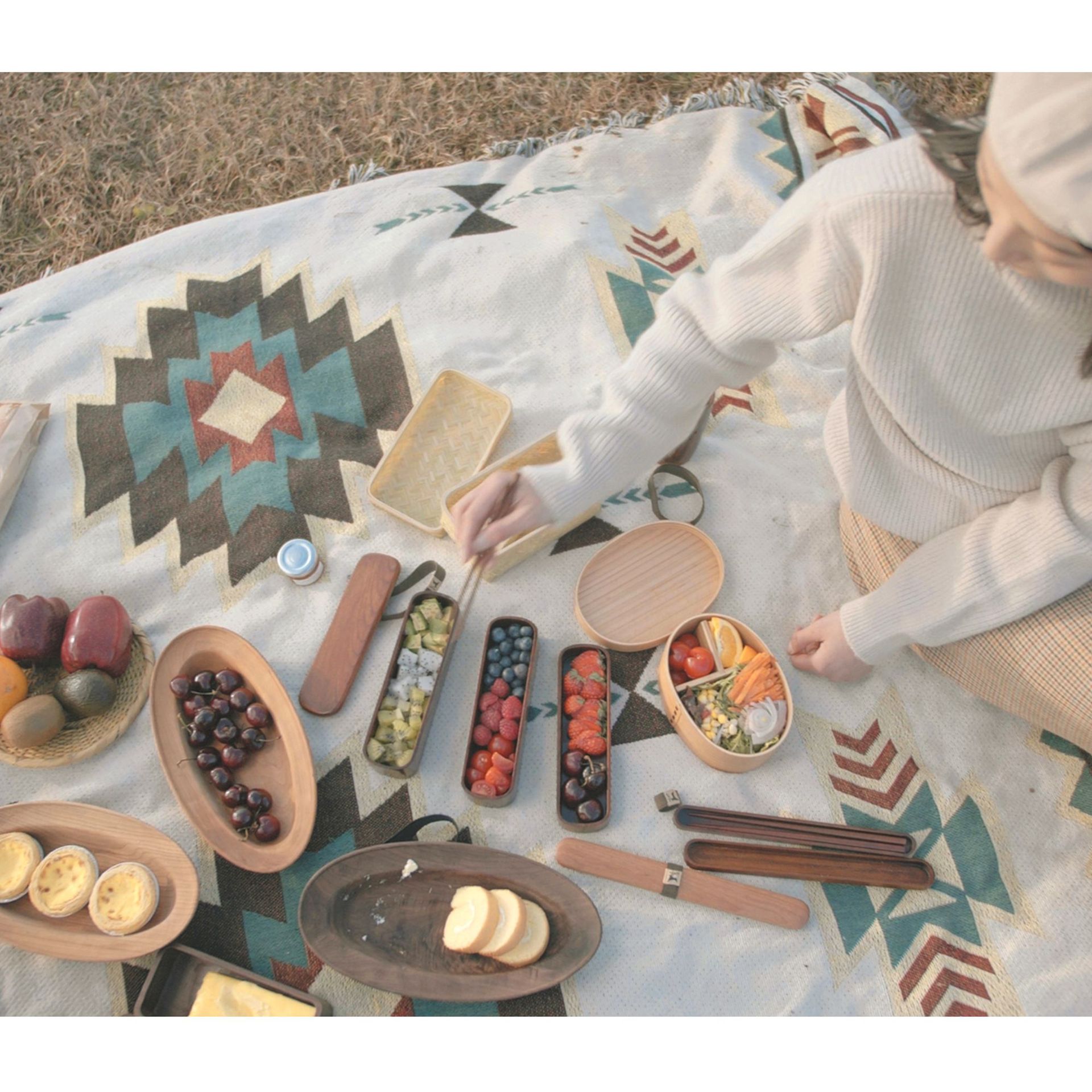 Lonchera de doble capa estilo japonés YFJY, caja para conservar la frescura, lonchera para estudiantes, modelo multicapa resistente a los moho, lonchera para picnic al aire libre