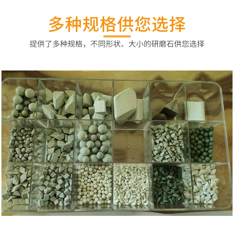 Оптовая Продажа с фабрики Коричневый корундовый камень плоский косой Треугольник Специальный вибрационный шлифовальный камень фаска для удаления заусенцев грубый точильный камень