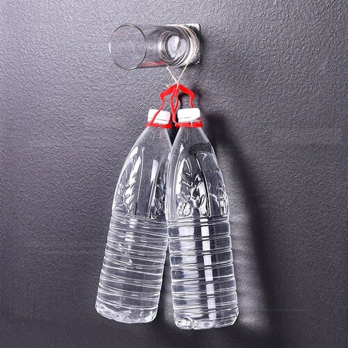 Traceless transparent adhesive double-sided auxiliary stickers, nail-free and punch-free, strong double-sided tape to fix and stick storage adhesive