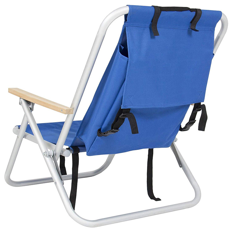 Suministro directo de fábrica nuevo medio acostado Silla de playa simple portátil plegable ocio al aire libre Silla de pesca al por mayor