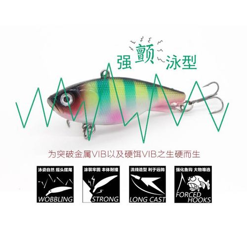 Luya fake fishing bait 18g, fake bait package lead VIB, soft fish soft bait, sea bass soft plastic fishing bait 13g