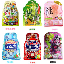 日本进口零食雀本铺扇雀饴白桃果汁什锦糖鸟笼糖汽水水果硬糖喜糖