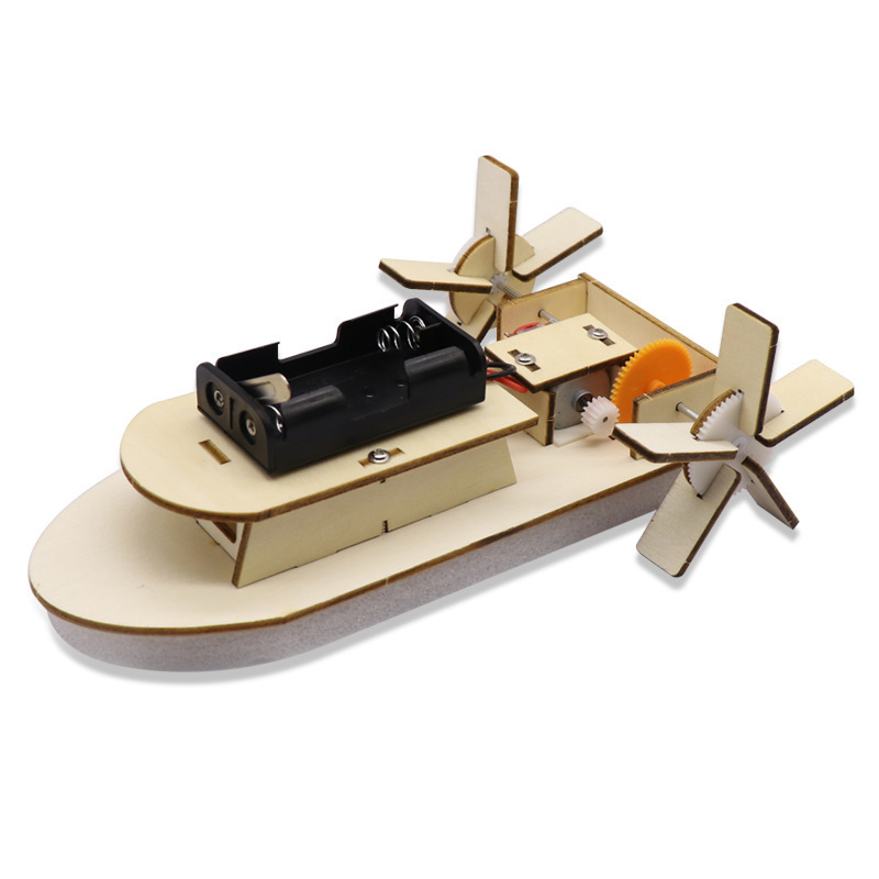 diy wooden Ming ship elementary school student scientific experiment small production small invention stem children's puzzle puzzle toy