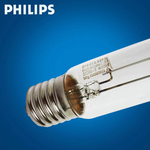 Philips high pressure sodium lamp SON-T 70W150W250W400W1000W E40 warm yellow light straight tube type