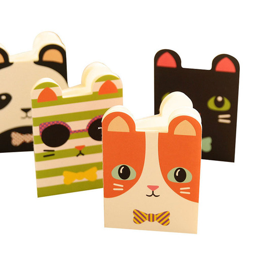 Cute and cool animal exercise book, cartoon soft surface copy, small book, exercise book, creative book, small gift T