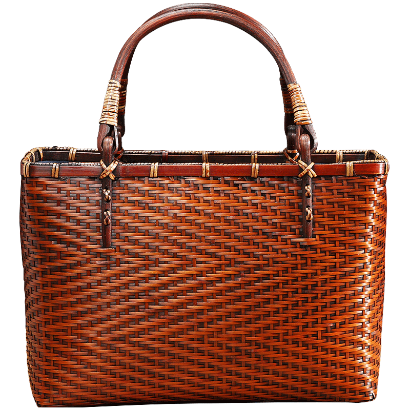 Procesamiento de accesorios de kimono japonés con bambú, productos de bambú al por mayor, artesanías de bambú, cestas de bambú