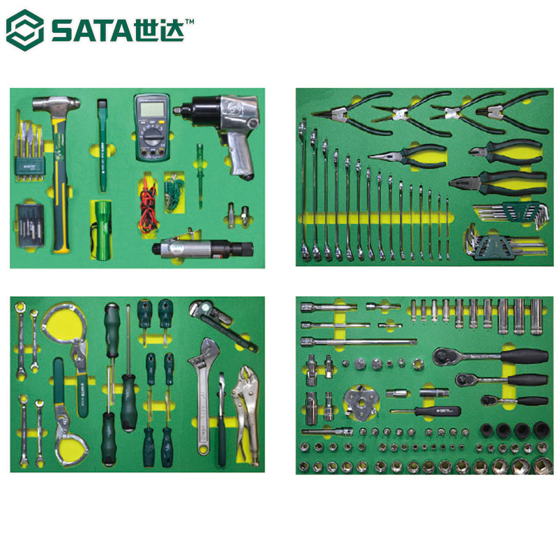 世达157件汽修开店工具托组套套装09919【搭配工具车95121】