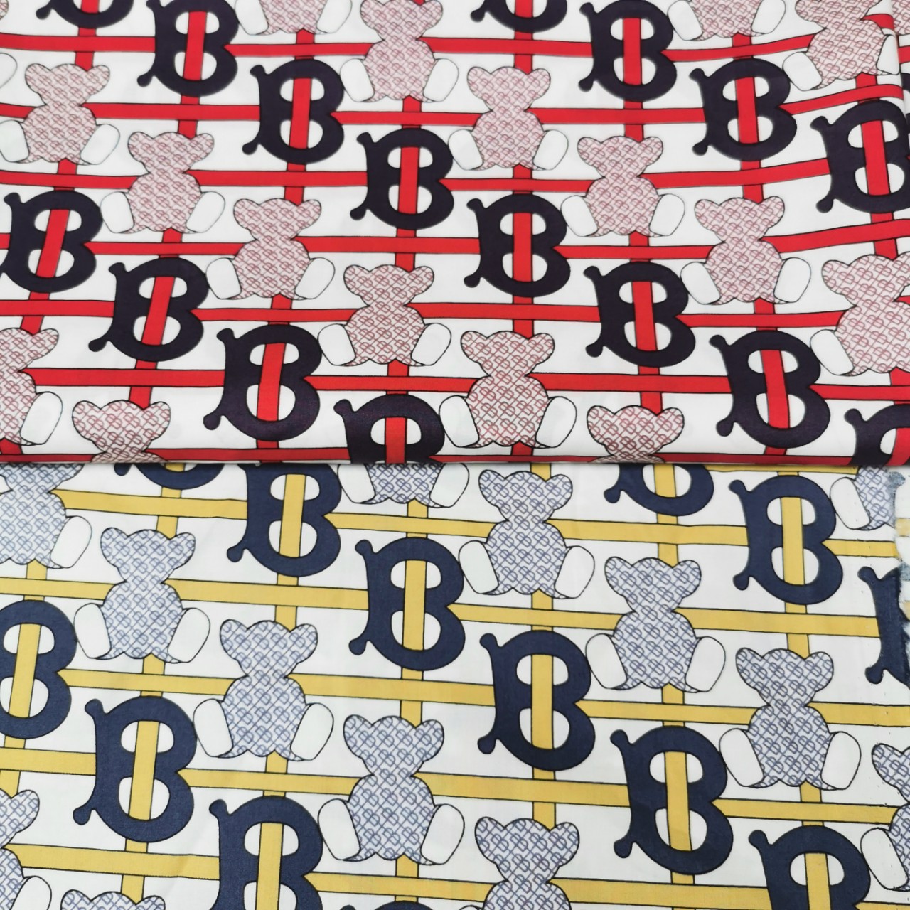 2025年春夏仿天丝活性环保印花女童连衣裙防蚊裤面料现货供应