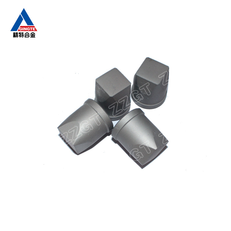 株洲厂家生产 拆炉机钻头用 钨钢顶头  钨钢刀头 硬质合金柱头