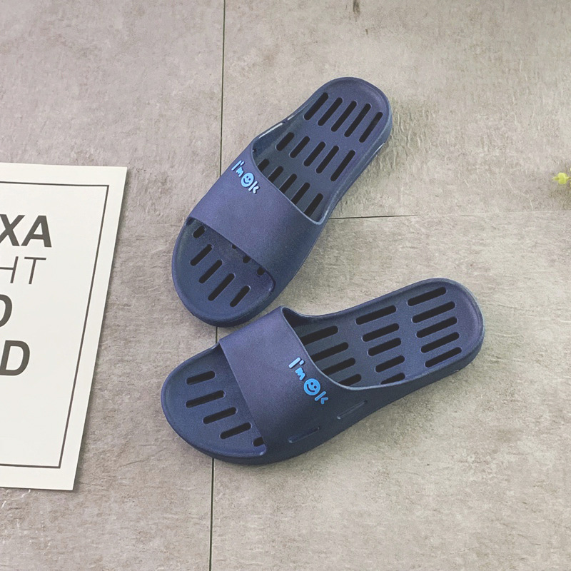 Zapatillas casa verano nuevo fugas hombres y mujeres pareja baño cuatro estaciones interior baño zapatillas mujeres verano al por mayor