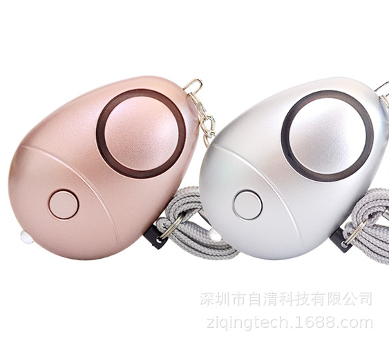 Alarma Personal de Bolsillo para Mochila, Luz LED, 130 dB, para Mujeres