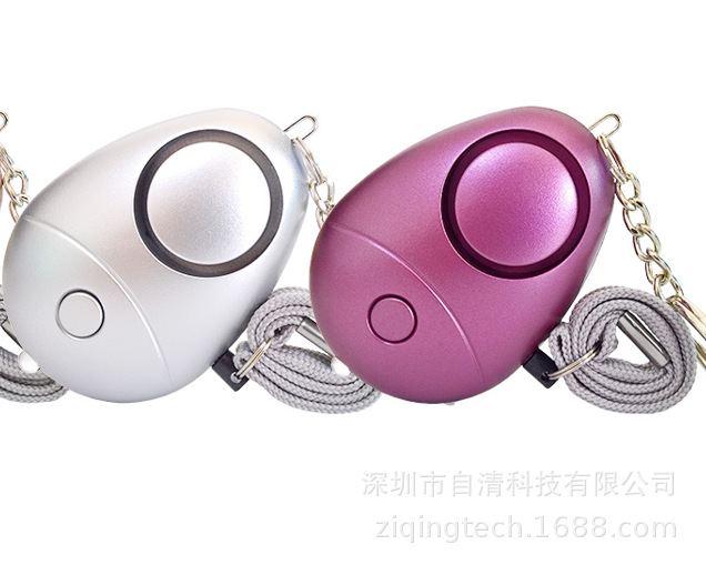 Alarma Personal de Bolsillo para Mochila, Luz LED, 130 dB, para Mujeres