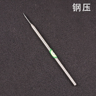 Gold, silver and copper polishing maintenance small steel pressure tungsten steel calender pen bracelet ring jewelry polishing agate knife gold tool