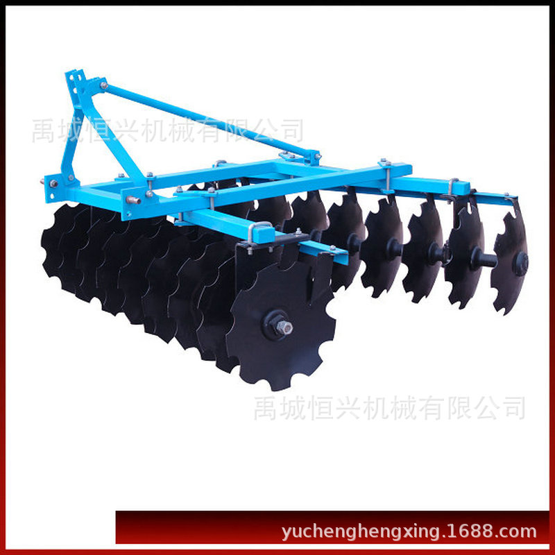 恒兴批发农用拖拉机圆盘轻耙，耙片disc plough农用机械