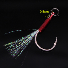 Wholesale Manufacturer Short Line Iron Plate Hook Iseni Sea Fishing Hook Accessories Long Range Lure Iron Plate Fishing Hook