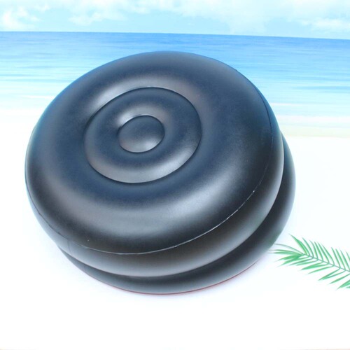 PVC inflatable simple flocking indoor home inflatable sofa outdoor lazy sofa flocking portable inflatable stool