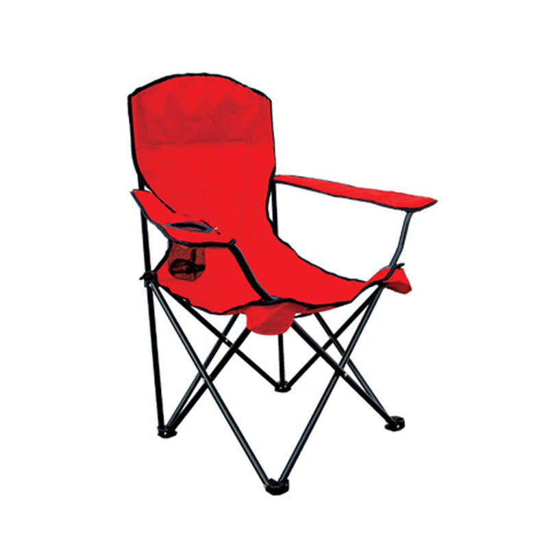 Suministro directo de fábrica sillón de tubo de hierro para adultos Impresión de mosaico de rayas de color creativo silla plegable Impresión de transferencia térmica Silla de camping de flores