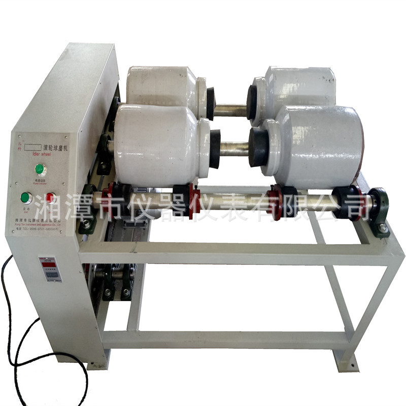 供应湘科GLM系列滚轮瓷瓶球磨机，辊轮研磨机，实验室研磨设备