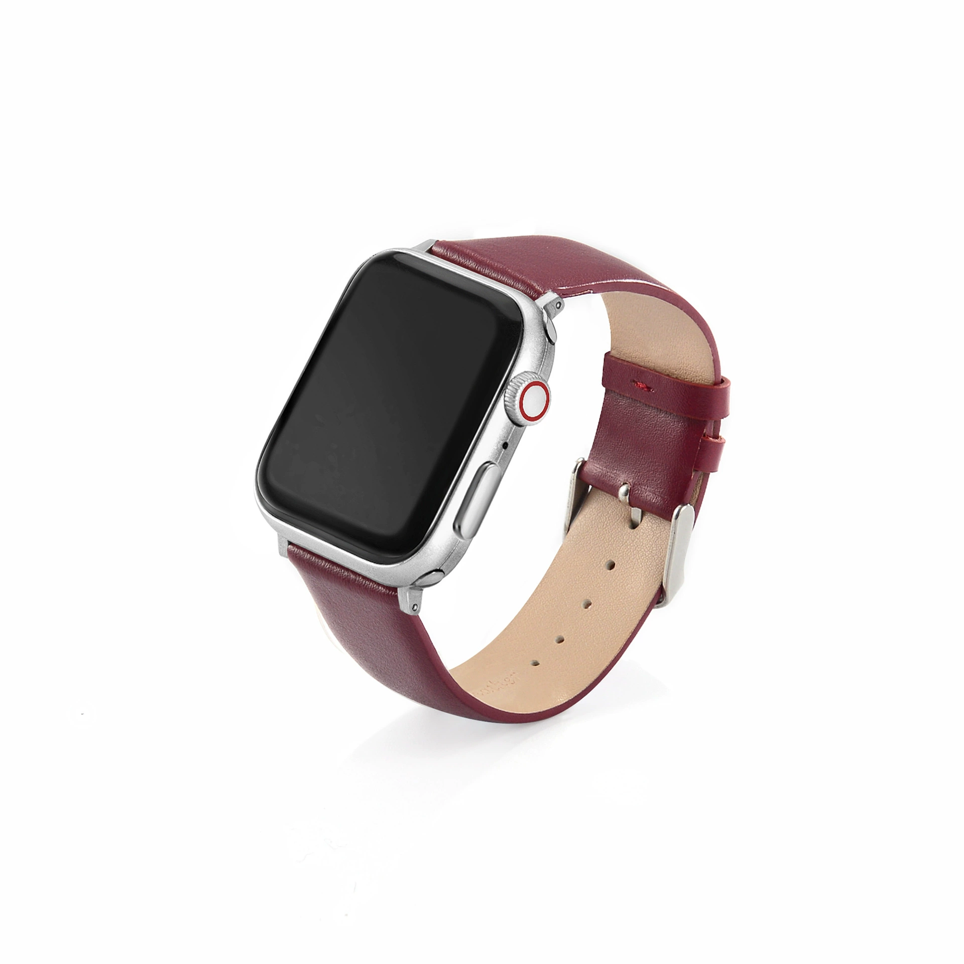 Кожаный ультратонкий ремешок для часов из натуральной кожи Apple