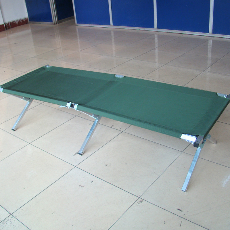 Suministro directo de fábrica todo aluminio campamento cama almuerzo descanso playa silla oficina al aire libre Interior Oficina almuerzo cama plegable