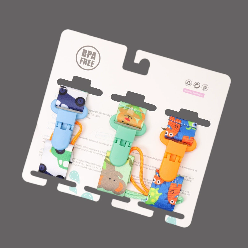 Трехлинейный однокарточный цветной Расширенный многоцелевой Регулируемый резиновый шнур для зубов, игрушка-пустышка, фиксирующий Зажим с защитой от падения, многоцелевой зажим