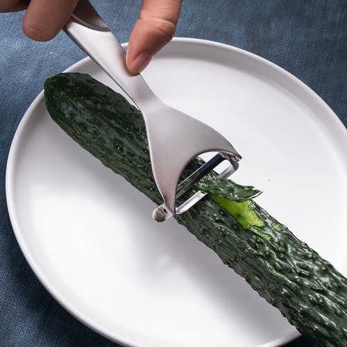 304 Stainless Steel Peeling Knife Planer Fruit Apple Peeler Mermaid Planer Multifunctional Zinc Alloy Planer