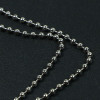 Necklace stainless steel, accessory hip-hop style, sweater, European style, does not fade