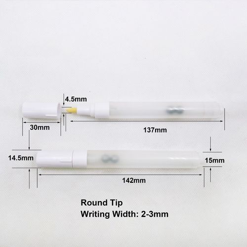 可加墨空笔美术课涂鸦马克笔管家具补漆笔配件液体粉笔塑料油漆笔