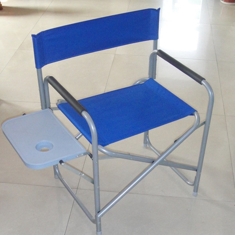 Suministro directo de fábrica de estilo europeo de metal plegable silla portátil al aire libre tubo de hierro Silla de camping ocio Silla de playa al por mayor