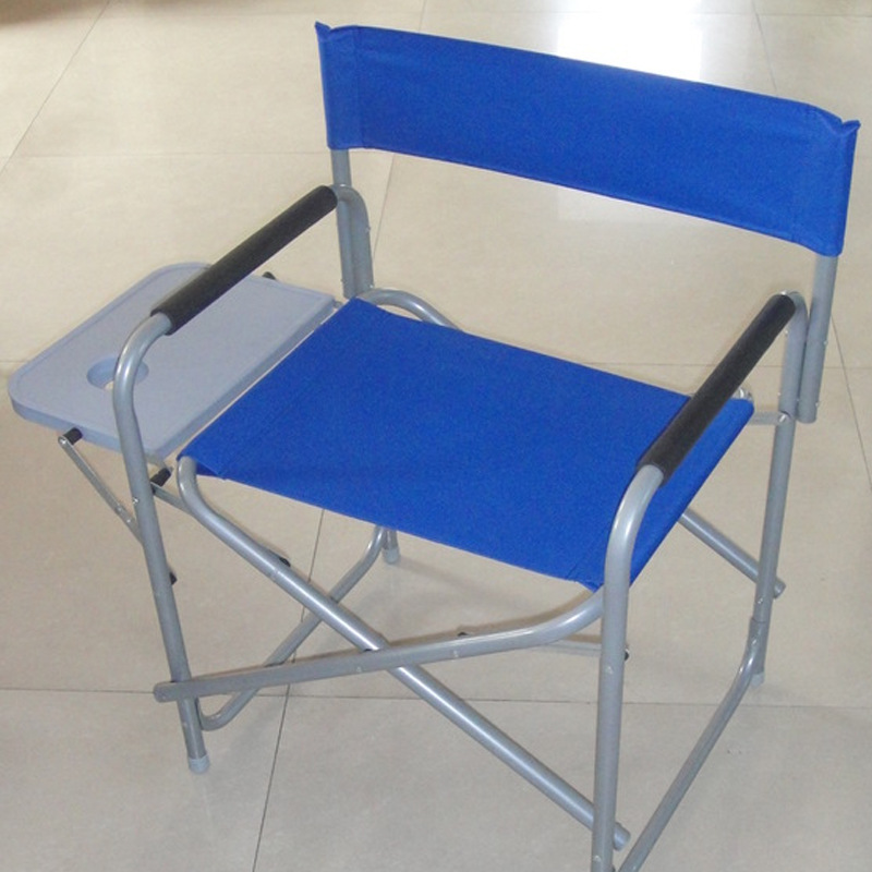 Suministro directo de fábrica de estilo europeo de metal plegable silla portátil al aire libre tubo de hierro Silla de camping ocio Silla de playa al por mayor