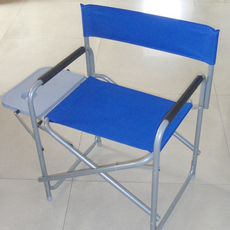 Suministro directo de fábrica de estilo europeo de metal plegable silla portátil al aire libre tubo de hierro Silla de camping ocio Silla de playa al por mayor
