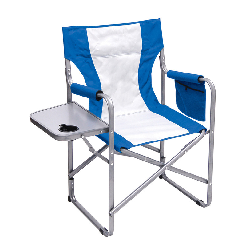Suministro directo de fábrica de estilo europeo de metal plegable silla portátil al aire libre tubo de hierro Silla de camping ocio Silla de playa al por mayor