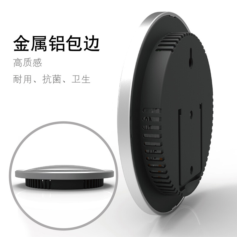 공장 공기 온도 미터 벽에 장착 된 습도 온도계 실내 및 실외 가정용 매점 약국 창고 보관 온도 및 습도 측정기