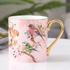 Advanced coffee ceramics for beloved, afternoon tea, hand painting, high-quality style, Birthday gift